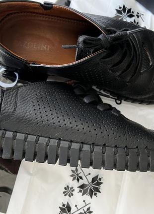 Туфли мокасы мужские 41 размер из натуральной кожи