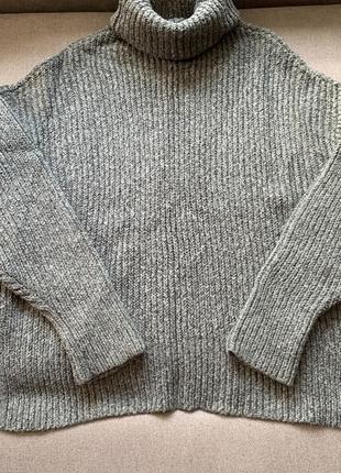 Свитер кофта гольф zara как h&m и bershka