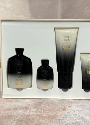 Oribe - gold lust repair & restore hair set - набір бестселерів oribe по догляду за волоссям