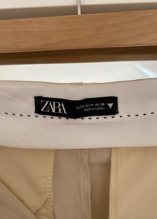 Брюки широкі палаццо труби zara бежеві штани широкие штаны massimo cos mango9 фото