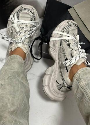 Кросівки в стилі balenciaga сірі