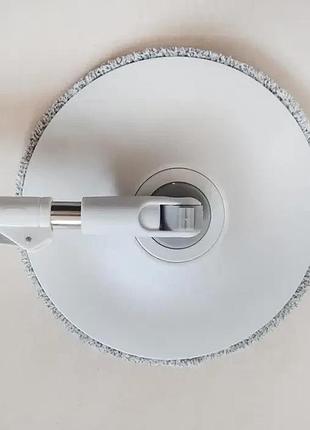 Швабра с ведром с автоматическим отжимом 1.3м, система "центрифуга" для уборки, ведро...