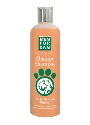 Шампунь menforsan msnk oil для собак з норковим маслом 300 мл (8414580004600)
