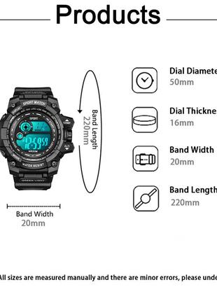 Часы наручные водонепроницаемые