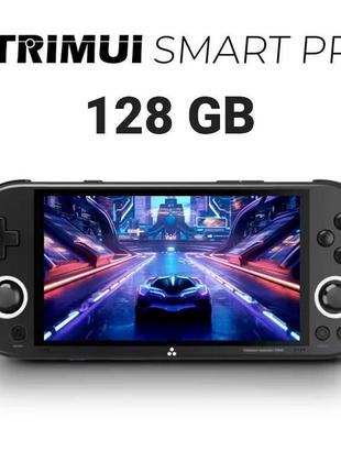 Приставка ігрова консоль trimui smart pro 128 гб (playstation psp, sega, nintendo) black