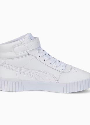 Жіночі хайтопи, високі кросівки puma carina 2.0 mid, 100% оригінал2 фото
