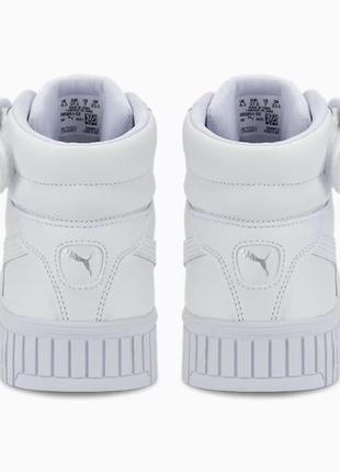 Жіночі хайтопи, високі кросівки puma carina 2.0 mid, 100% оригінал5 фото