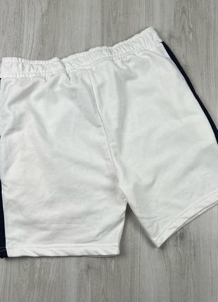 Трикотажные спортивные шорты базовые белые пояс резинка новые с бирками являются размеры9 фото
