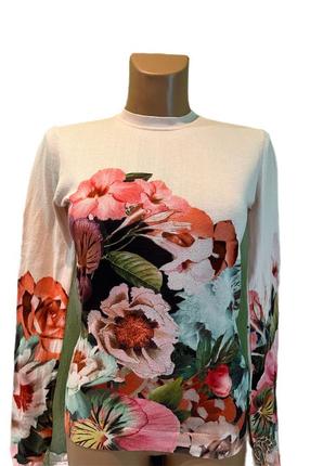 Кофта лонгслив квітковий ted baker
