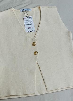 Жилет zara