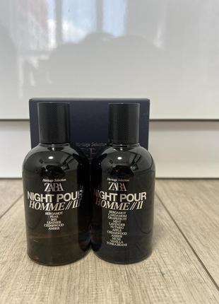 Парфуми zara night pour homme ii + zara night pour homme iii
