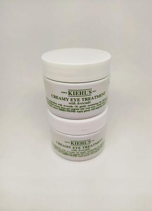 Великий об'єм 28 мл поживний крем для шкіри навколо очей kiehl's creamy eye treatment with avocado