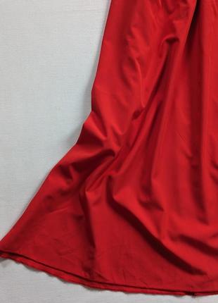Красивое красное платье от shein6 фото