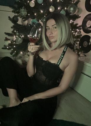 Женский парик блондинки каре боб