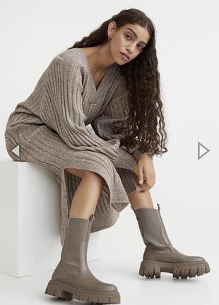 Женские ботинки/ сапоги/ ботинки h&m