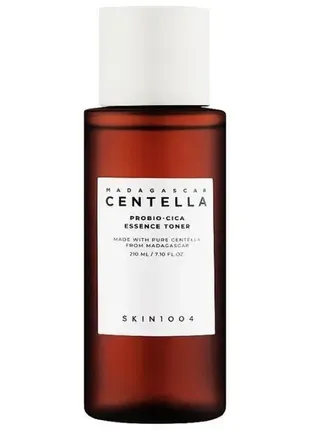 Тонер-есенція з центелою та пробіотиками skin1004 madagascar centella probio-cica essense toner 210m