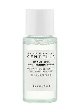 Освітлювальний тонер із центелою skin1004 madagascar centella hyalu-cica brightening toner 30ml