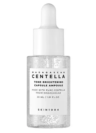 Освітлююча сироватка ампульна для обличчя skin1004 madagascar centella tone brightening capsule ampo
