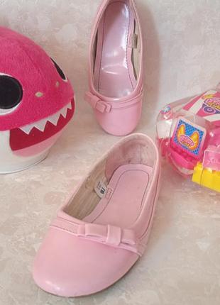Лакові туфельки, балетки на дівчинку. 6