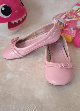 Лаковые туфельки, балетки на девочку. 2