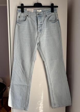 Джинси h&m/ нові/ flare high waist/ ankle length