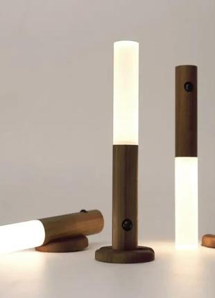 Лампа, светильник led с датчиком движения и встроенным аккумулятором на 500mah induction lamp