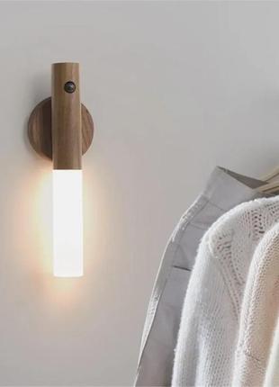 Лампа, светильник led с датчиком движения и встроенным аккумулятором на 500mah induction lamp