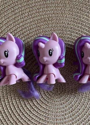 Оригінал hasbro My little pony персонажи іграшка заводна механіка