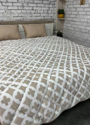 Одеяло теплое комбинированное флис-мех