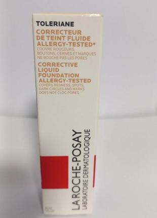 La roche-posay toleriane teint make up fluid корректирующий тональный флюид.