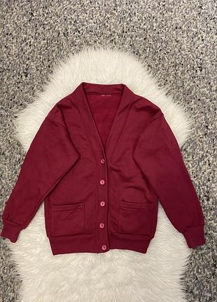 Теплий кардіган для дитини унісекс