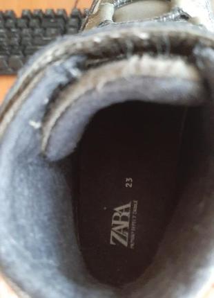 Ботинки zara, демисезонные 9