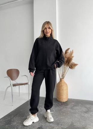 Жіночий теплий костюм на флісі