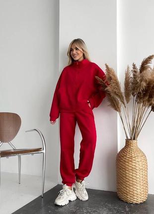 Жіночий теплий костюм на флісі