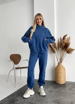 Жіночий теплий костюм на флісі