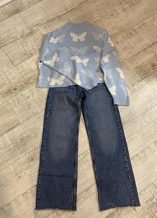 Джинси жіночі,насиченого синього кольору 5