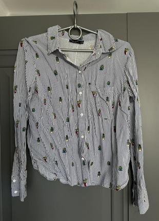 Сорочка рубашка bershka