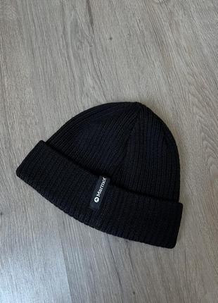 Marmot wool beanie мужская шерстяная шапка бини2 фото