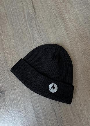 Marmot wool beanie мужская шерстяная шапка бини