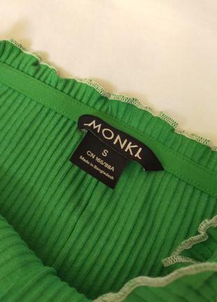 Monki топ в рубчик3 фото