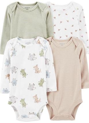 Боді з довгими рукавами carter’s 3м, 6м