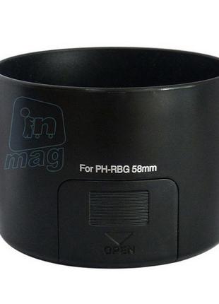 Бленда pentax ph-rbg 58mm для объектива pentax-da 55-300mm f/4-5.8 ed.