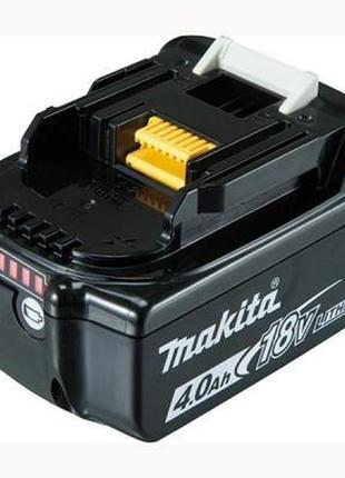 Аккумулятор к электроинструменту makita lxt bl1840b (li-ion, 18в, 4ач, индикация заряда) (632f07-0) dd