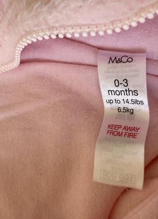 Пушистый зимний комбинезон для младенцев