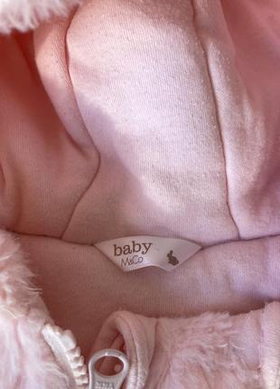 Пушистый зимний комбинезон для младенцев