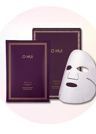 Ohui омолаживающая тканевая маска для лица o hui age recovery essential mask