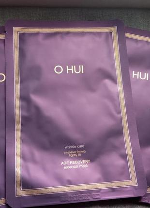 Ohui омолаживающая тканевая маска для лица o hui age recovery essential mask