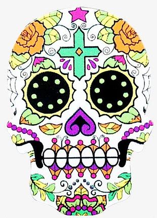 Пластина для магнітного тримача телефона дизайнерська alitek череп