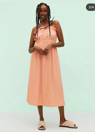 Стильний сарафан міді