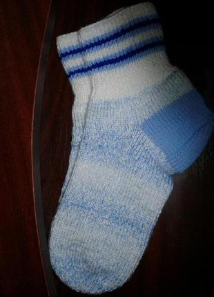 Мужские вязаные носки, 42-43р